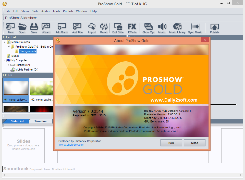 proshow producer for mac